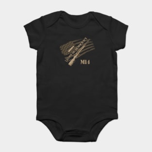 M14 RIFLE Baby Bodysuit